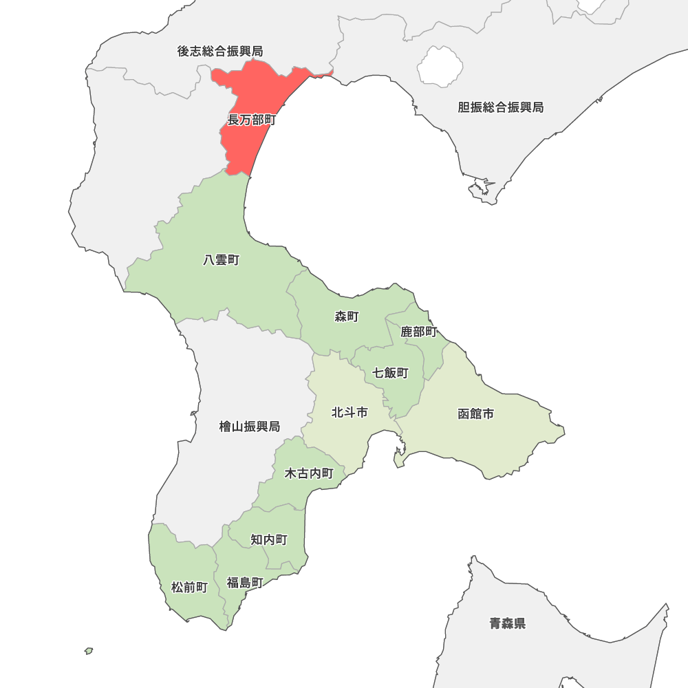 長万部町