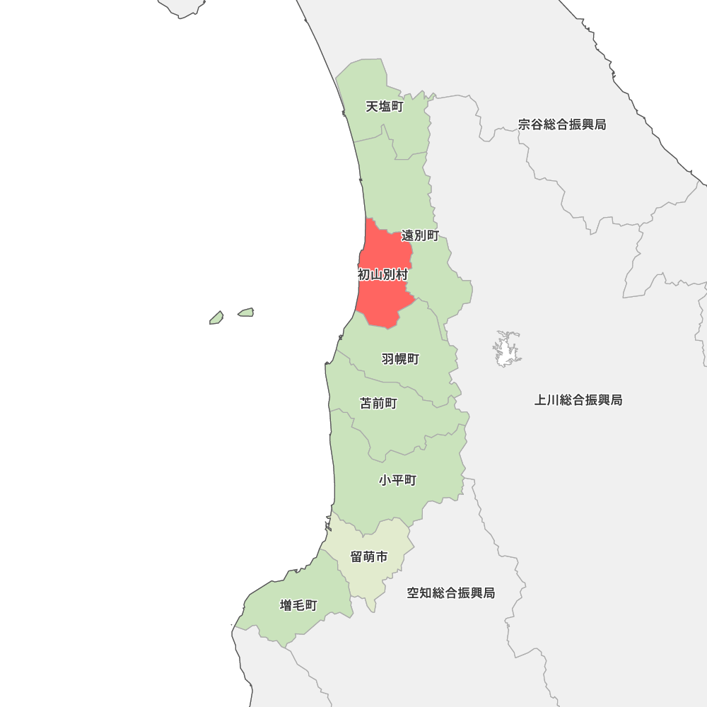 初山別村