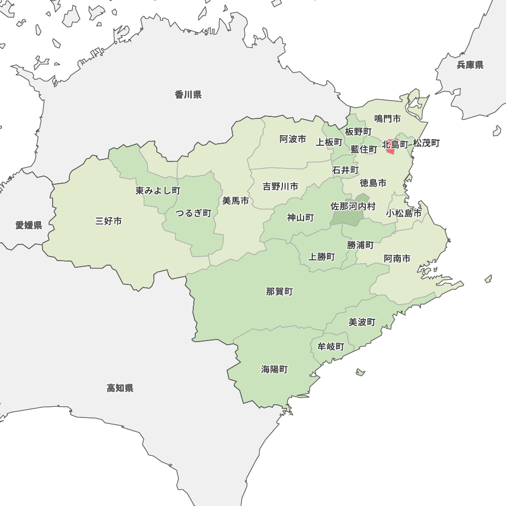 徳島県板野郡北島町の地図 | Map-It マップ・イット