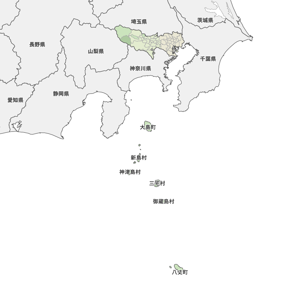 青ヶ島のガイドマップ 青ヶ島のガイドマップ