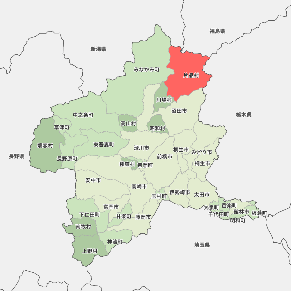 新品未使用、最新版！！刊広社 住宅地図 群馬県 沼田市 川場村