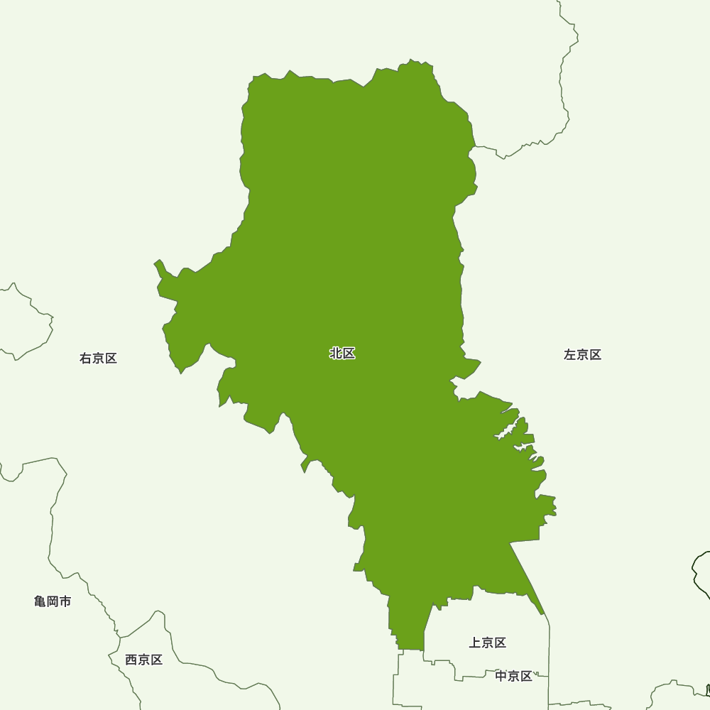 京都府京都市北区の地図 | Map-It マップ・イット