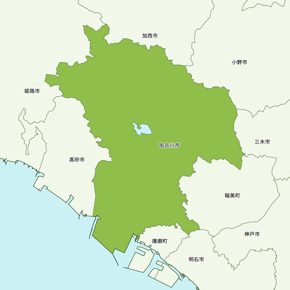 兵庫県加古川市の地図 | Map-It マップ・イット