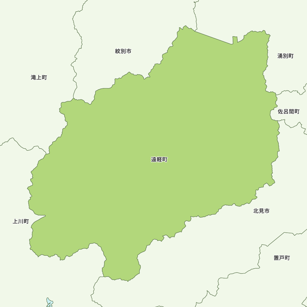 北海道オホーツク総合振興局紋別郡遠軽町の地図 Map It マップ イット