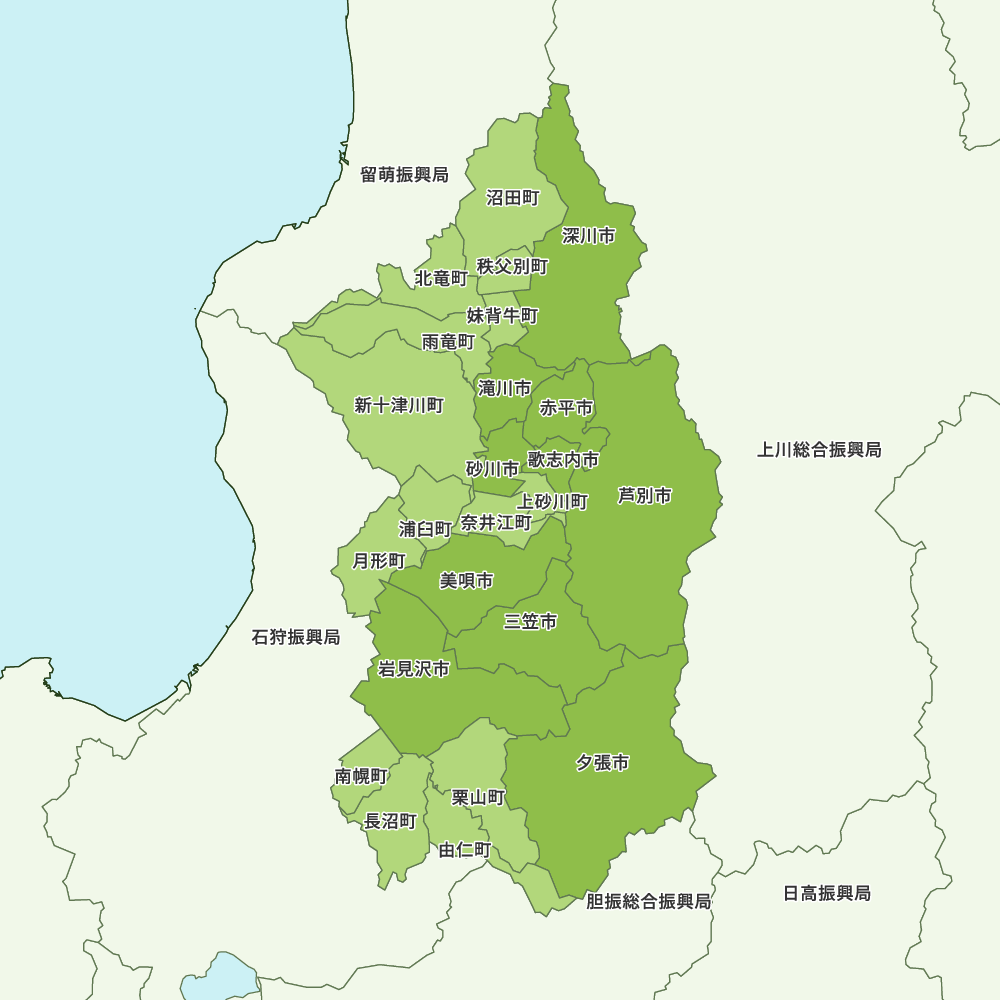 北海道空知総合振興局の地図 Map It マップ イット