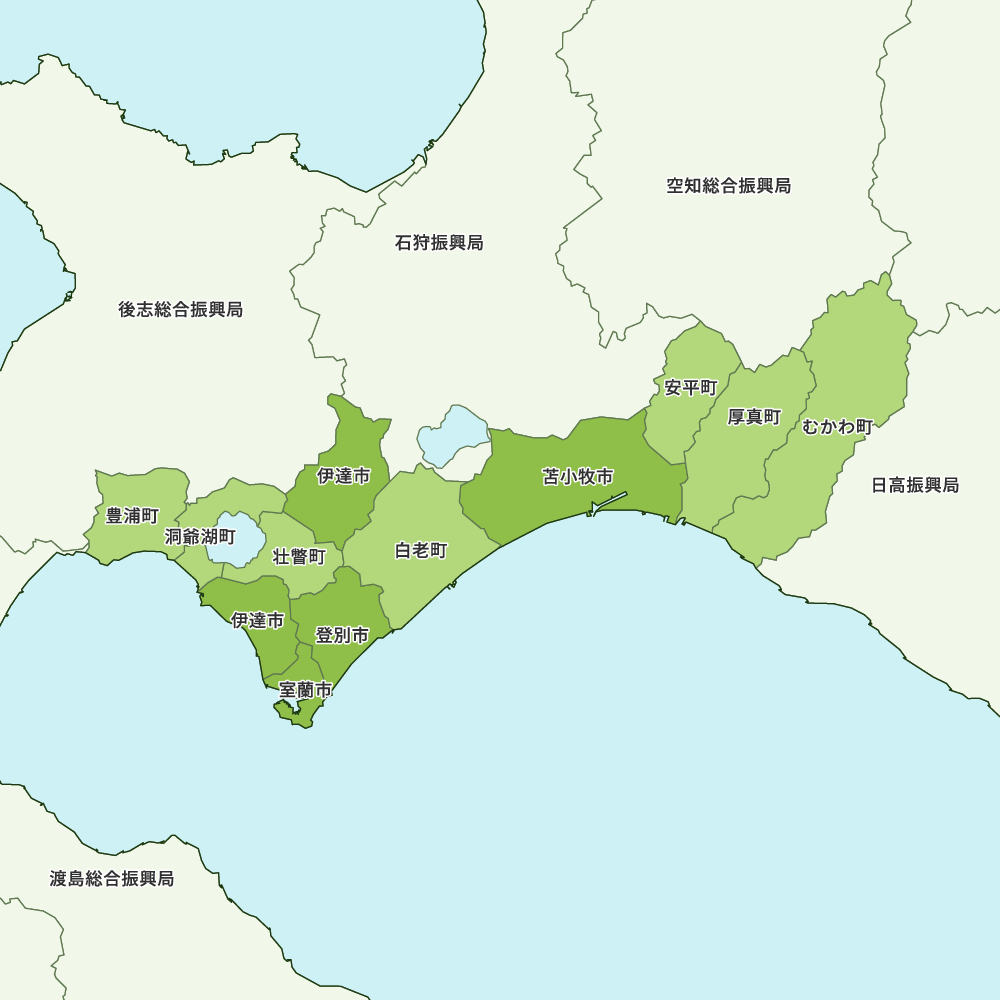 北海道胆振総合振興局の地図 Map It マップ イット