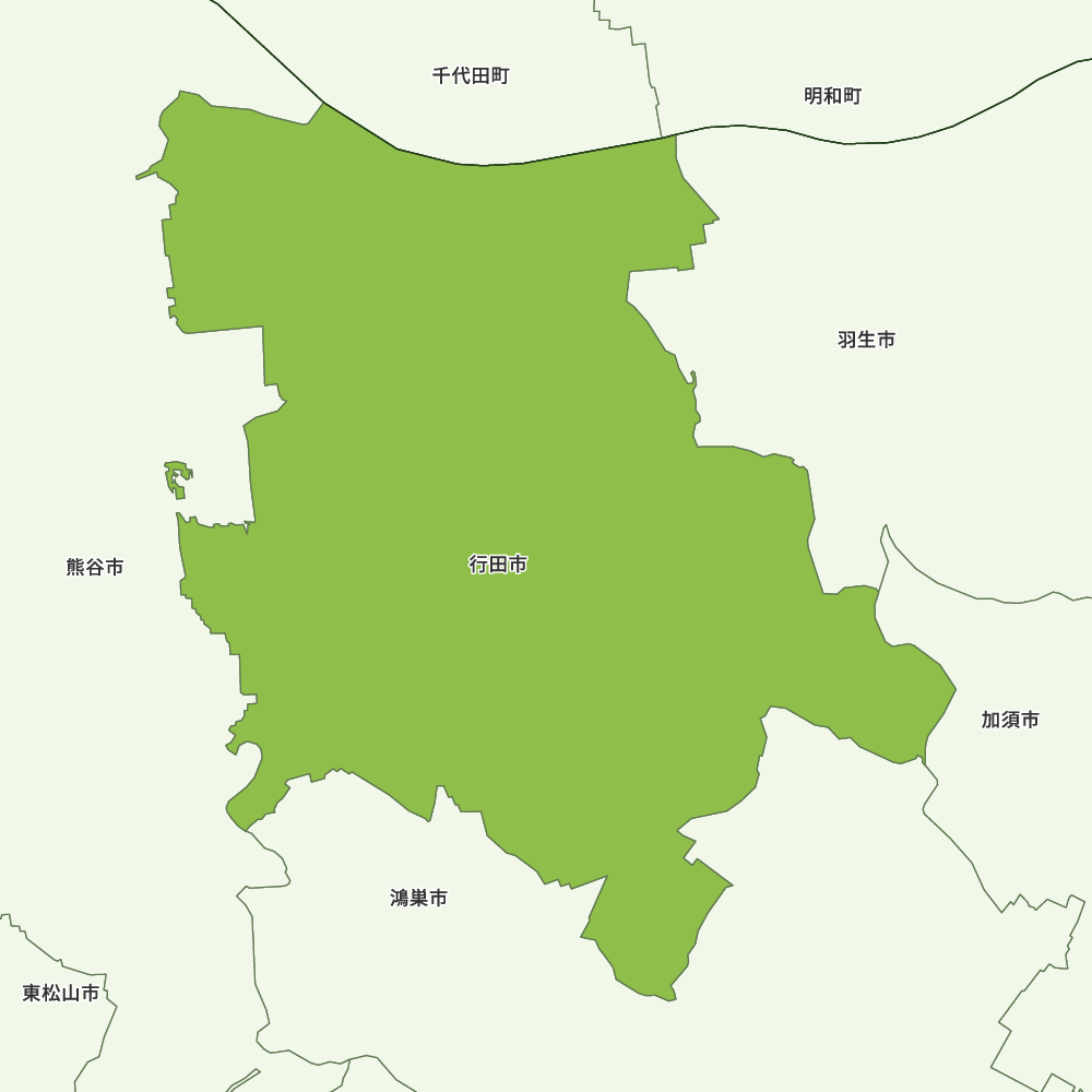 埼玉県行田市の地図 Map It マップ イット