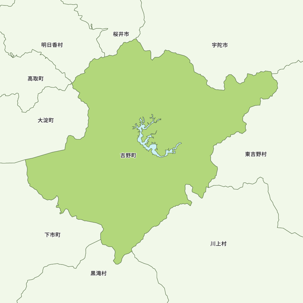 奈良県吉野郡吉野町の地図 Map It マップ イット