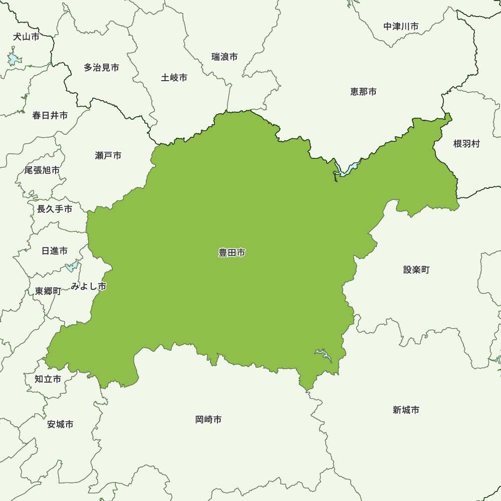 豊田市 愛知県豊田市の地図 | Map-It マップ・イット
