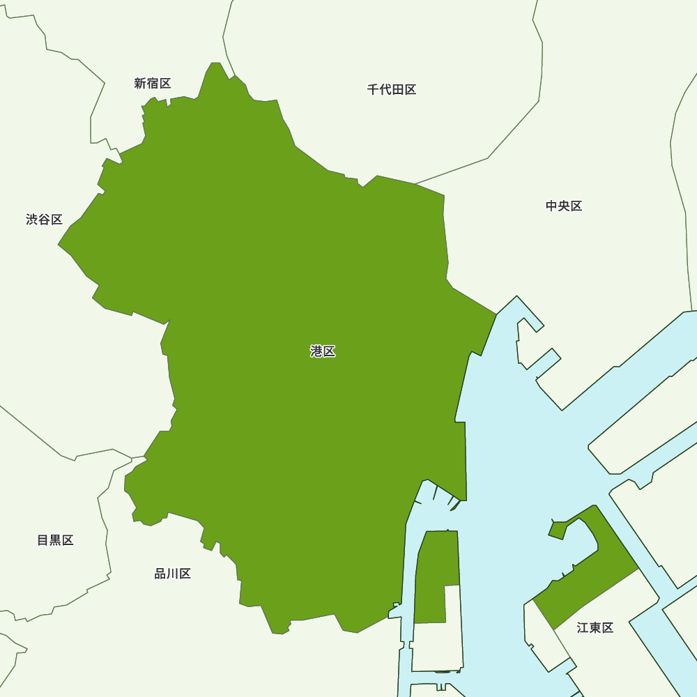 東京都港区の地図 | Map-It マップ・イット