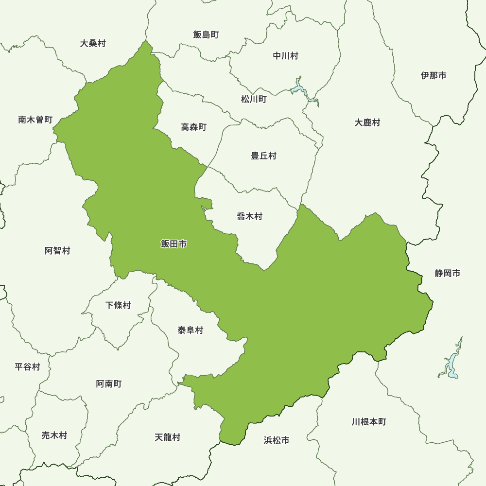 長野県飯田市の地図 | Map-It マップ・イット