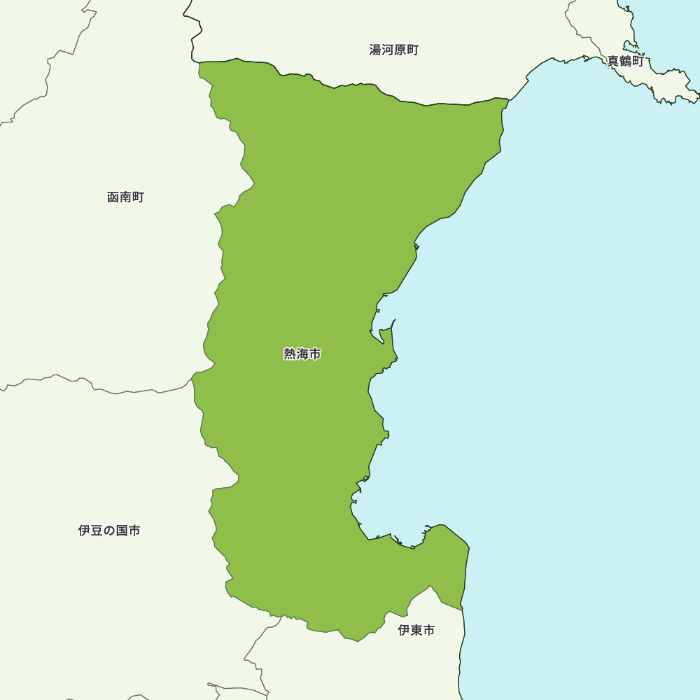 静岡県熱海市の地図 Map It マップ イット