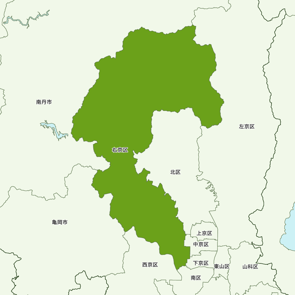 京都府京都市右京区の地図 | Map-It マップ・イット