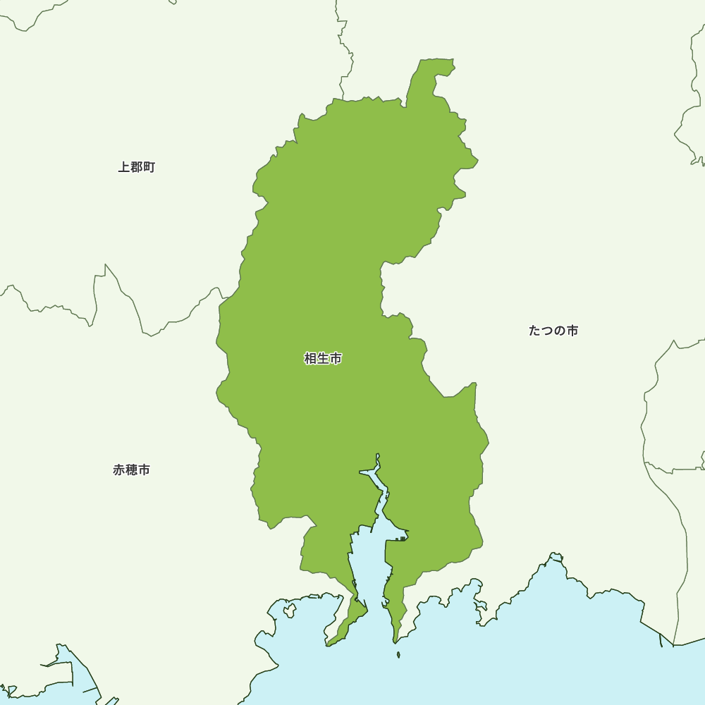 魅力的な 兵庫県相生市の地図 マップ・イット Map-It | 地図・旅行ガイド