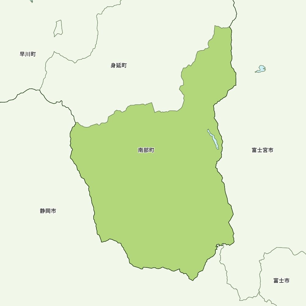 山梨県南巨摩郡南部町の地図 | Map-It マップ・イット