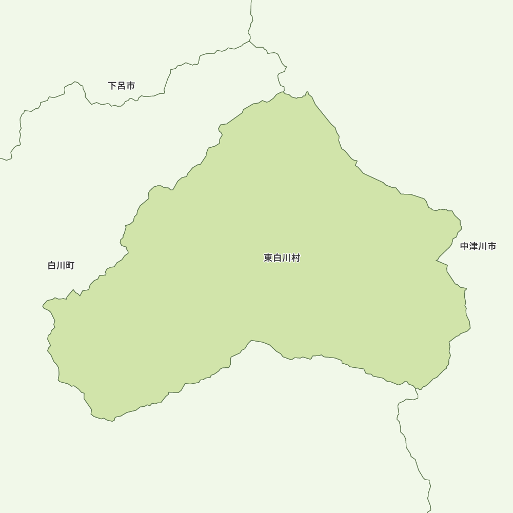 東白川村