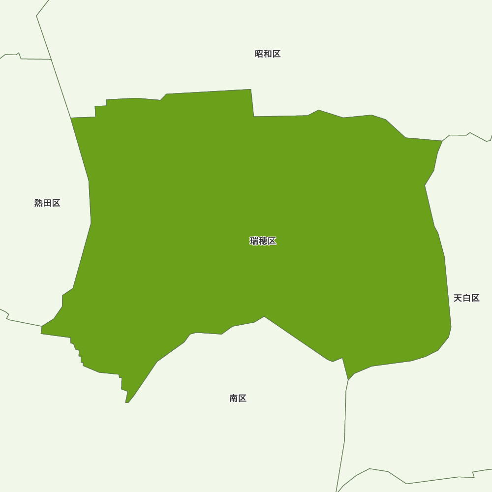 愛知県名古屋市瑞穂区の地図 | Map-It マップ・イット