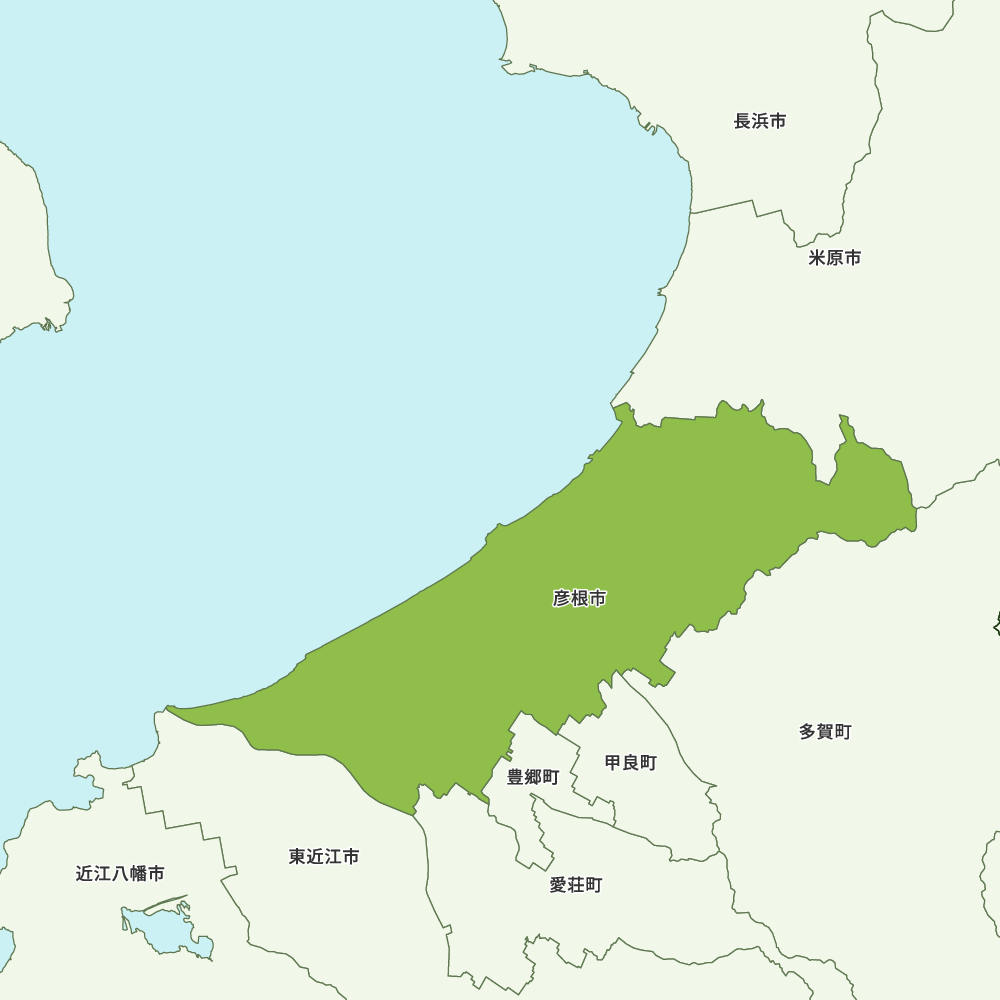 滋賀県彦根市の地図 | Map-It マップ・イット