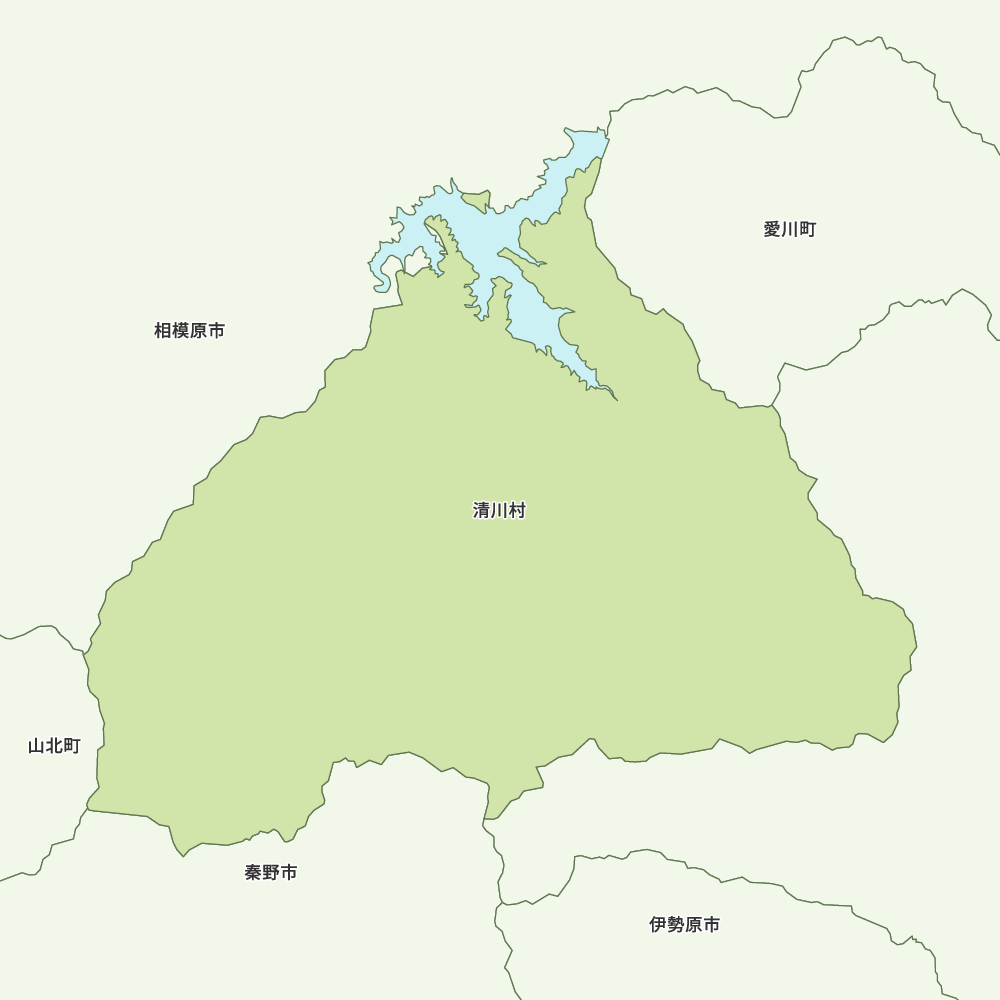 神奈川県愛甲郡清川村の地図 | Map-It マップ・イット