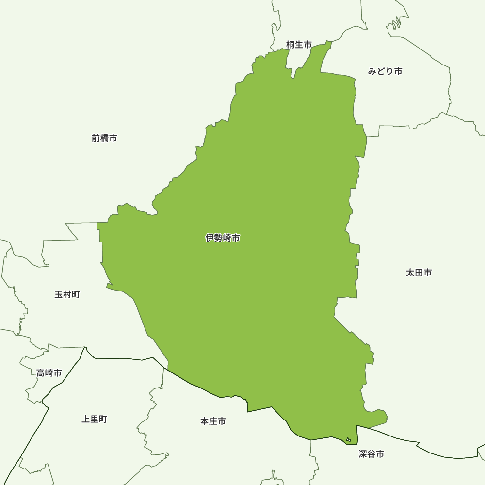 群馬県伊勢崎市の地図 | Map-It マップ・イット