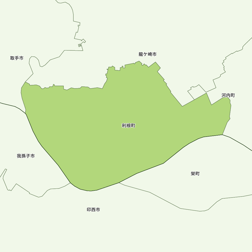 茨城県北相馬郡利根町の地図 | Map-It マップ・イット