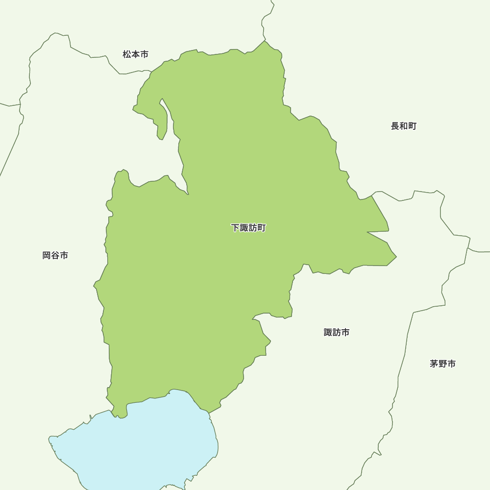 長野県諏訪郡下諏訪町の地図 | Map-It マップ・イット