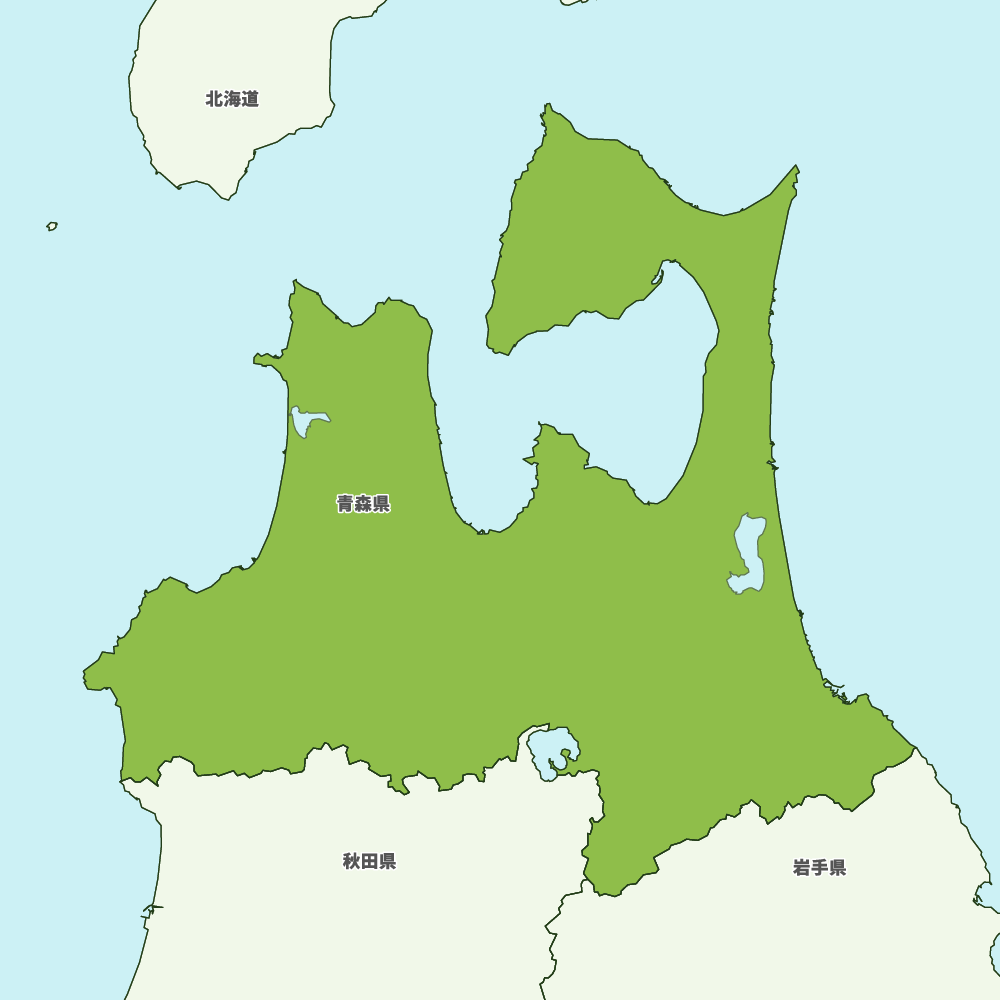 青森県の地図 Map It マップ・イット