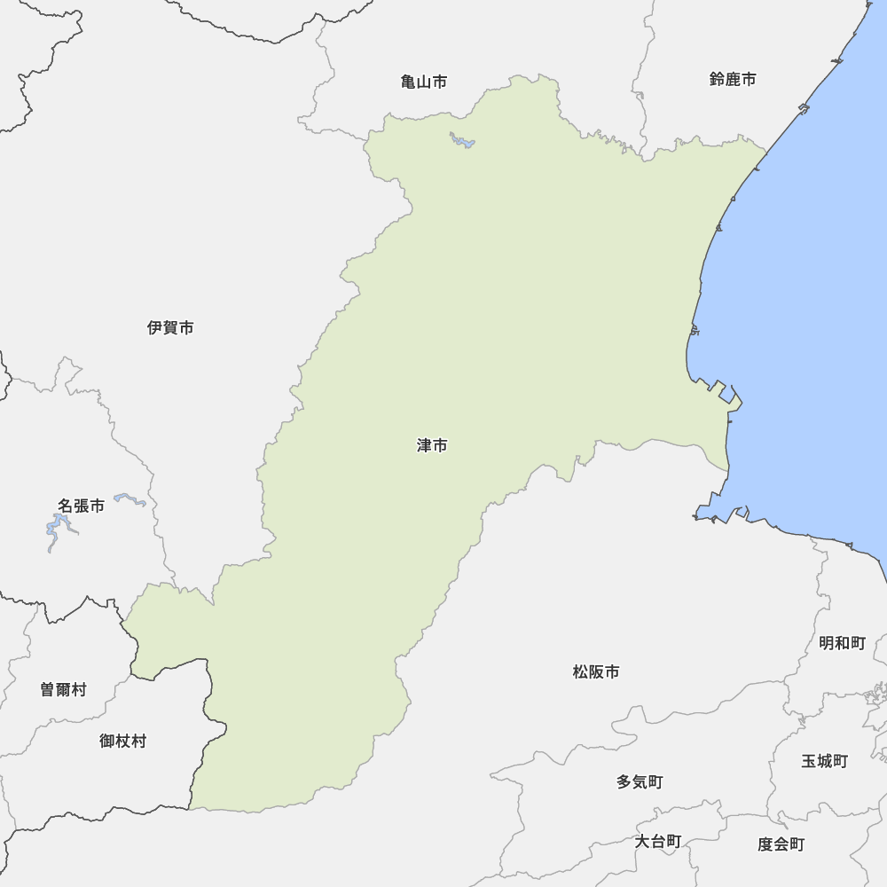三重県津市の地図 Map It マップ イット