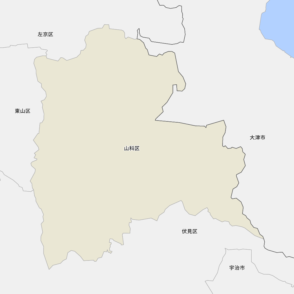 京都府京都市山科区の地図 Map It マップ イット