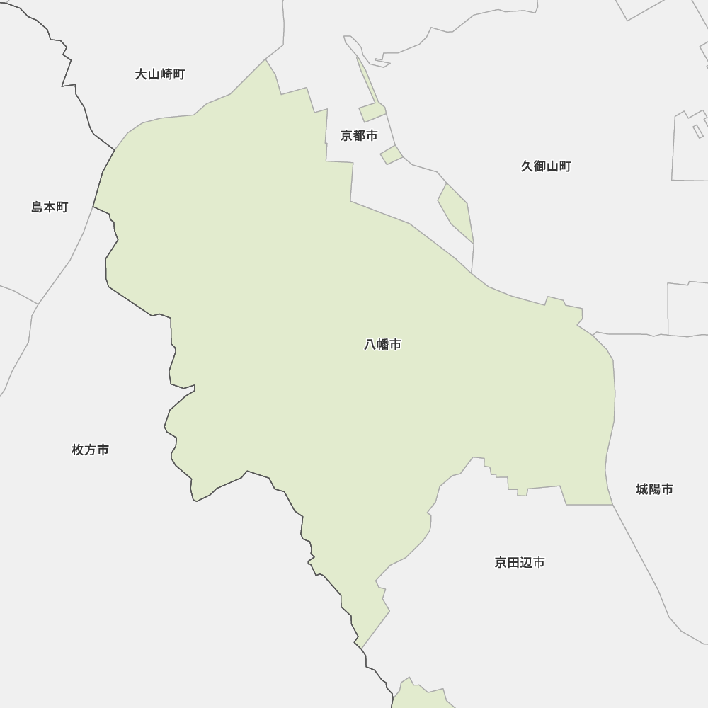 京都府八幡市の地図 Map It マップ イット