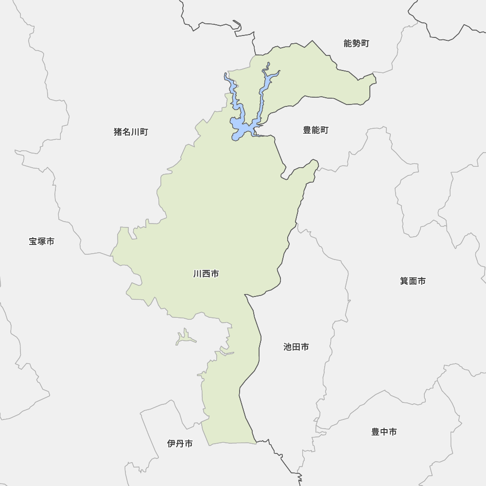 兵庫県川西市の地図 Map It マップ イット