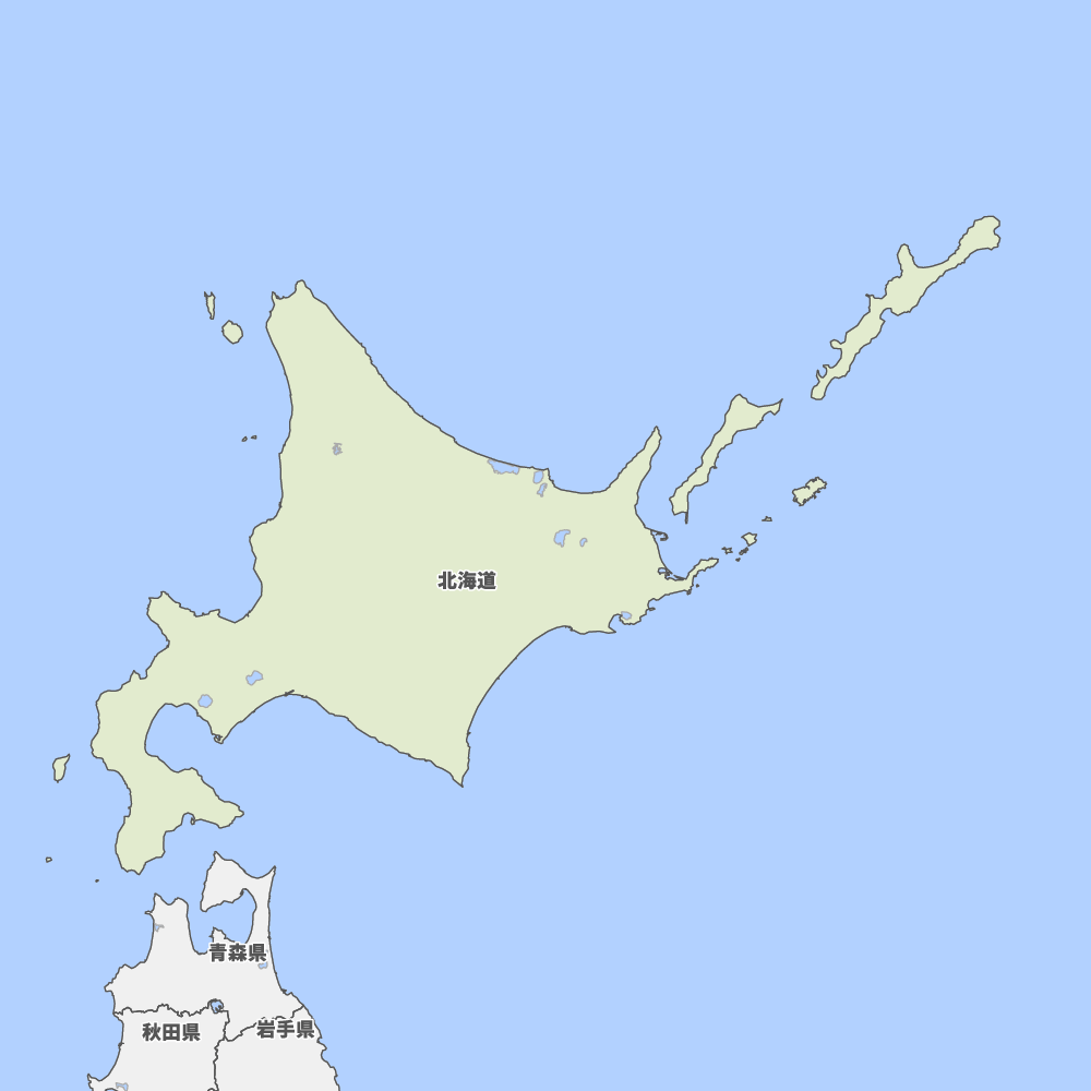 北海道地方の地図 Map It マップ イット