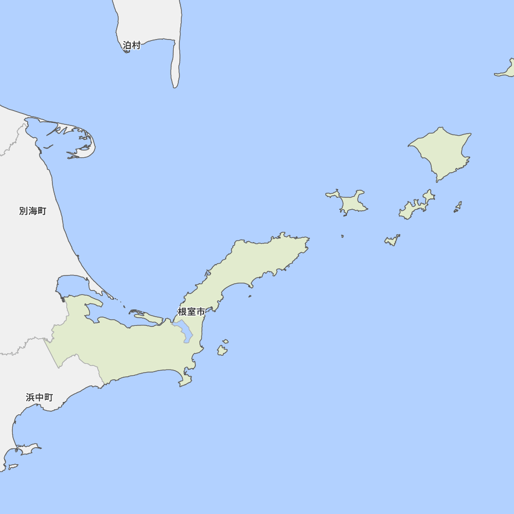 北海道根室振興局根室市の地図 | Map-It マップ・イット