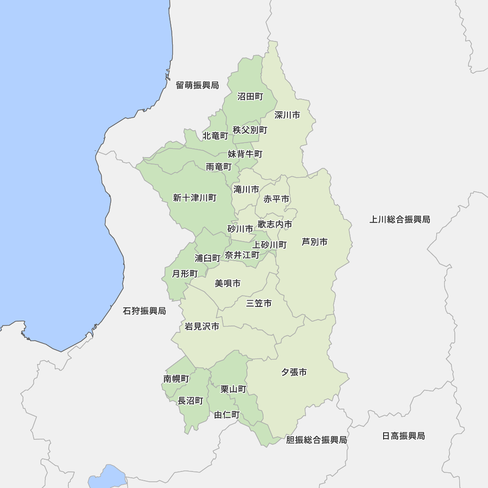 北海道空知総合振興局の地図 Map It マップ イット