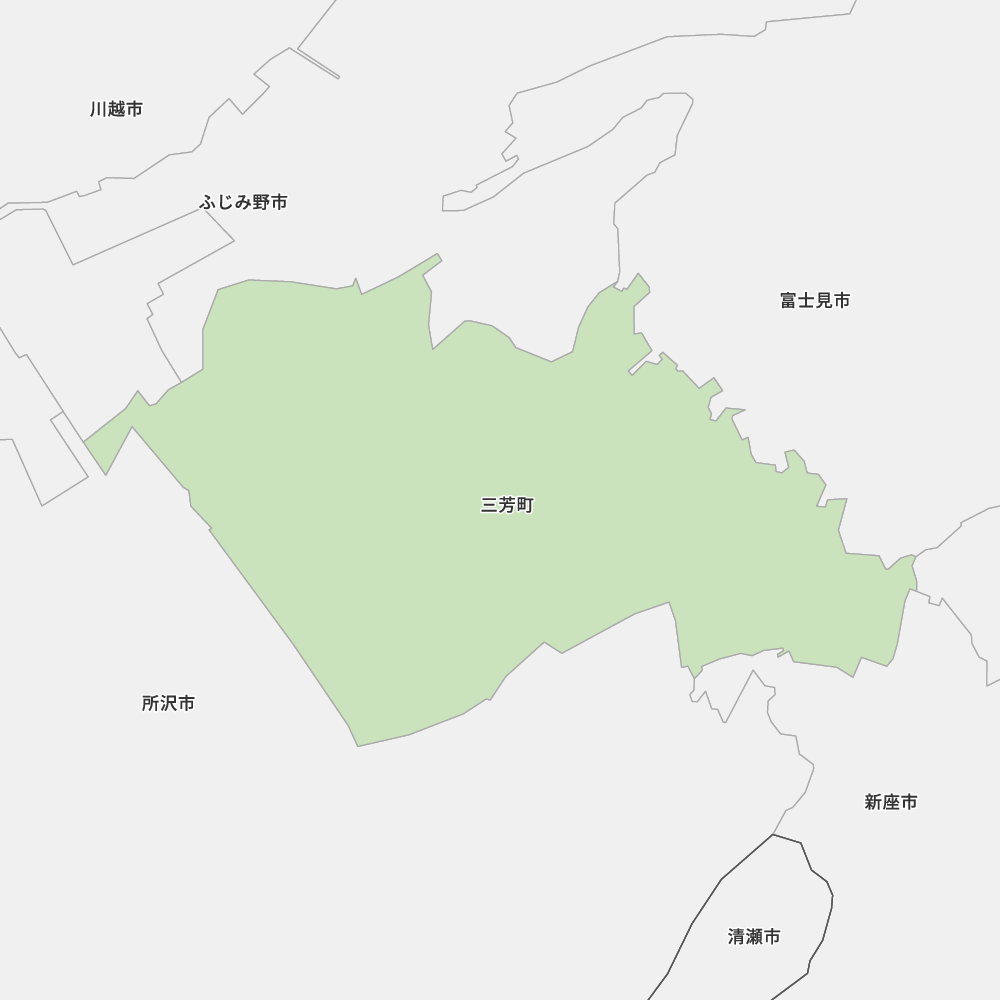 埼玉県入間郡三芳町の地図 Map It マップ イット