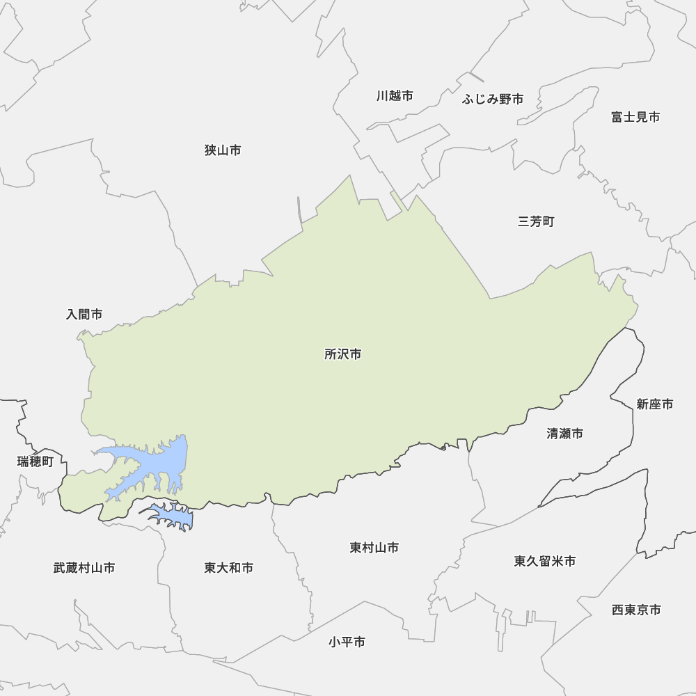 埼玉県所沢市の地図 Map It マップ イット