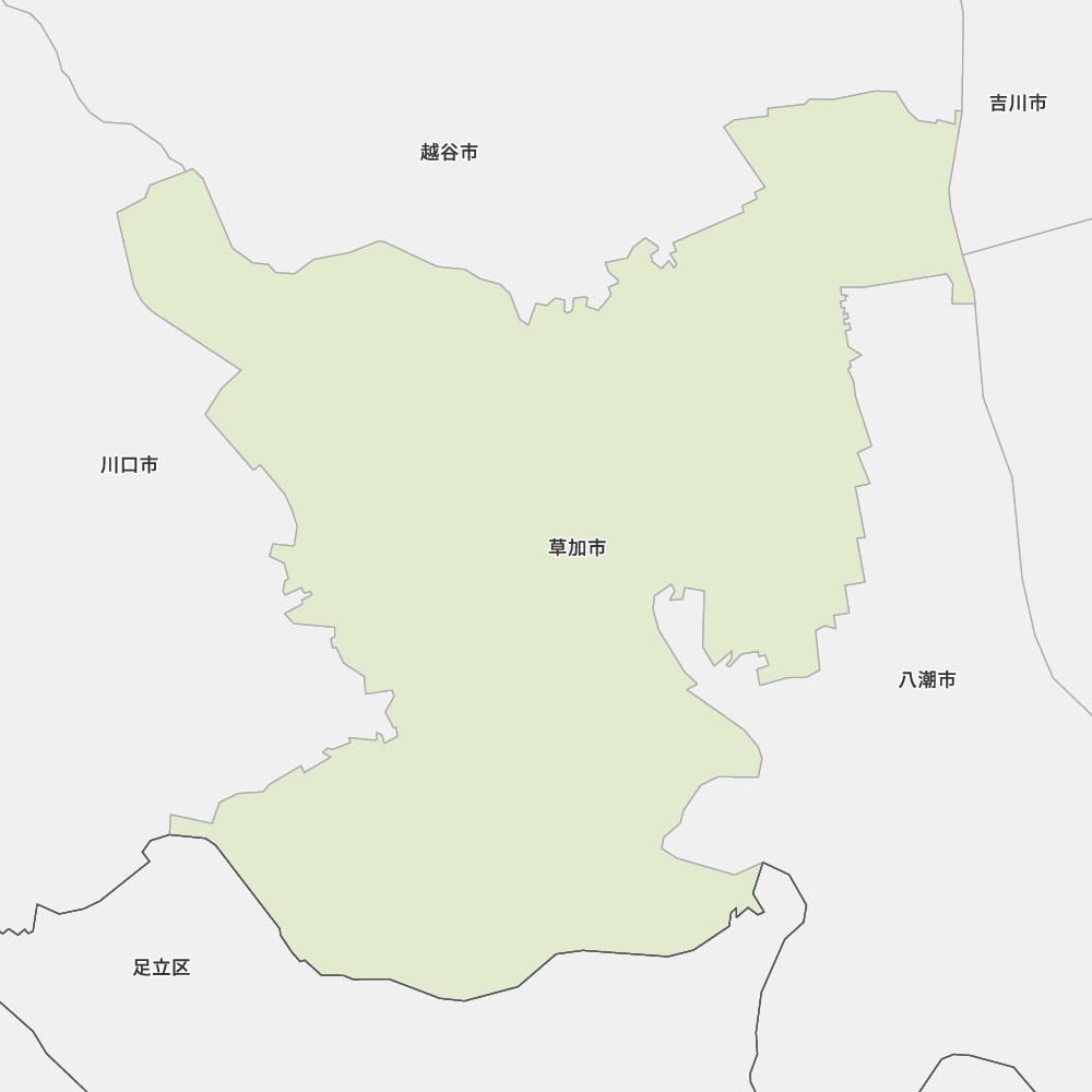 埼玉県草加市の地図 Map It マップ イット