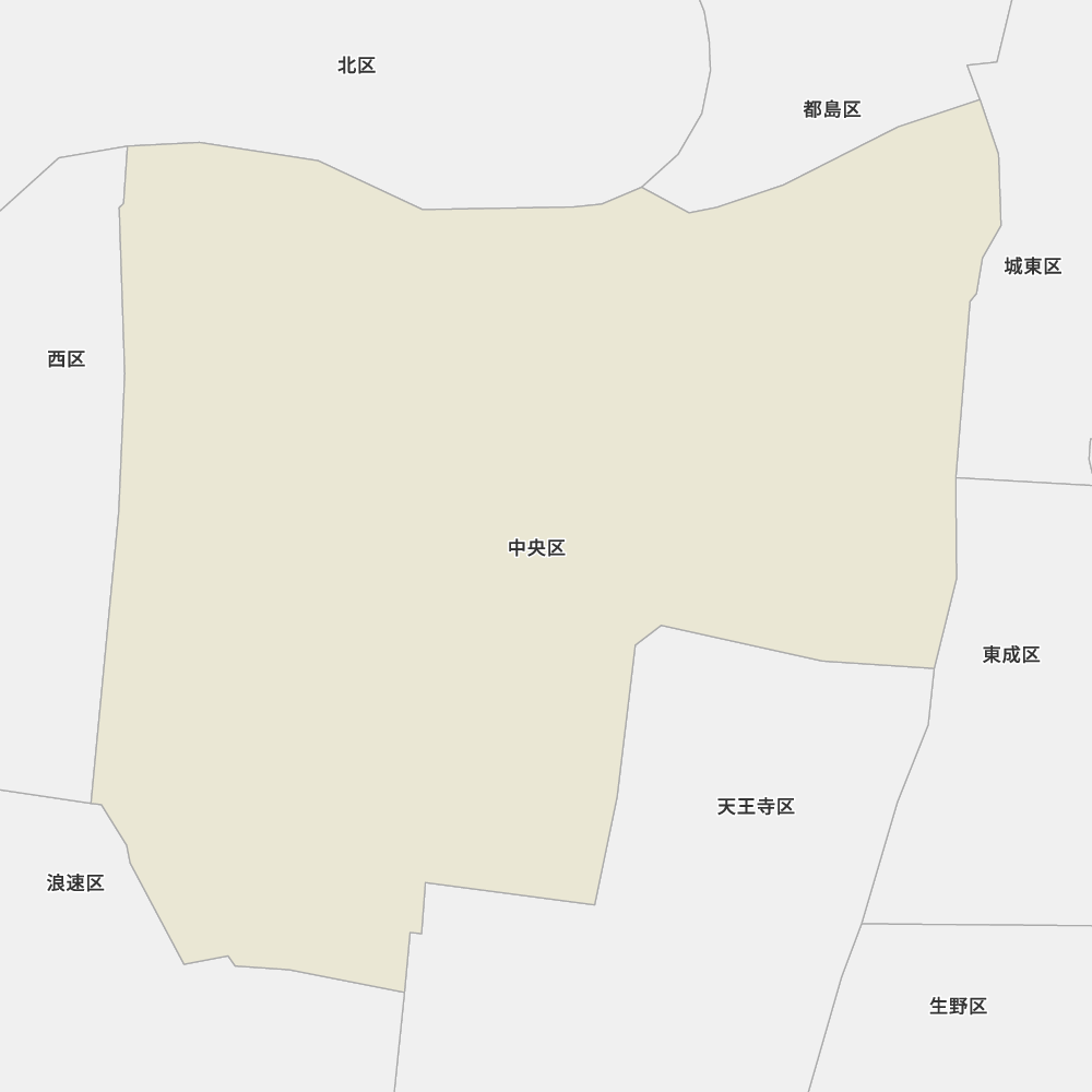 大阪府大阪市中央区の地図 | Map-It マップ・イット