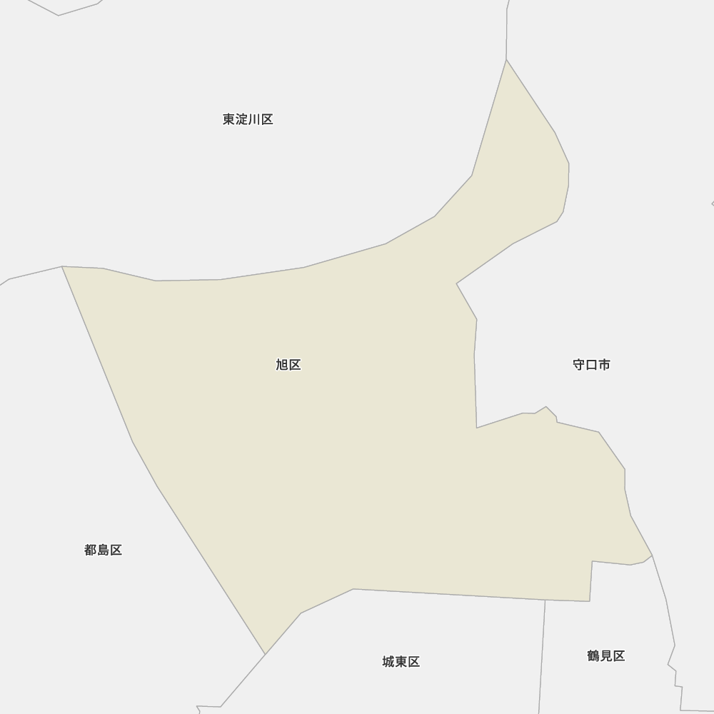大阪府大阪市旭区の地図 | Map-It マップ・イット