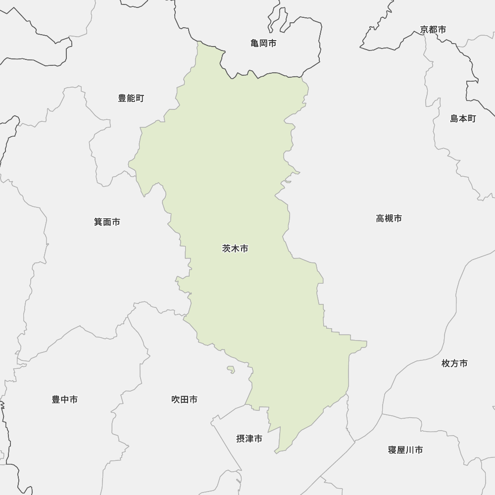 大阪府茨木市の地図 Map It マップ イット