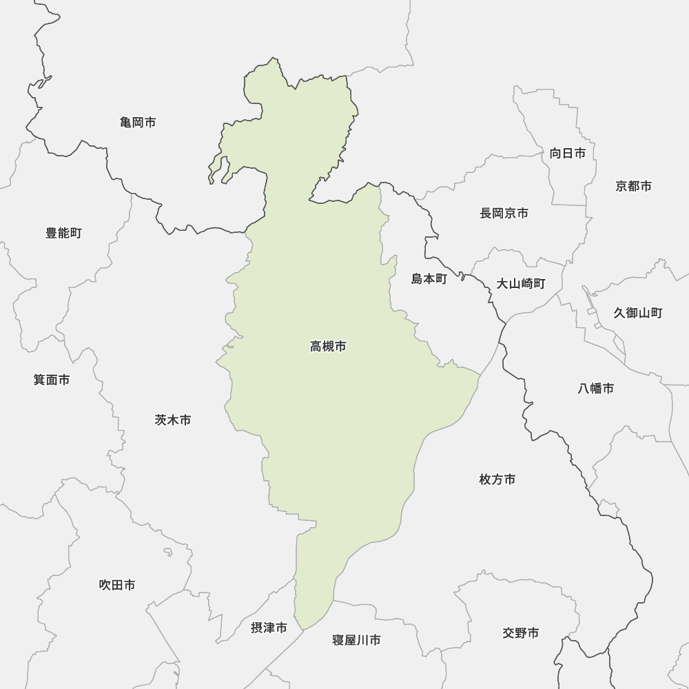 大阪府高槻市の地図 Map It マップ イット