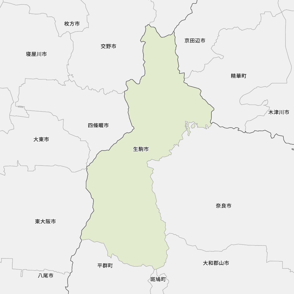 奈良県生駒市の地図 Map It マップ イット