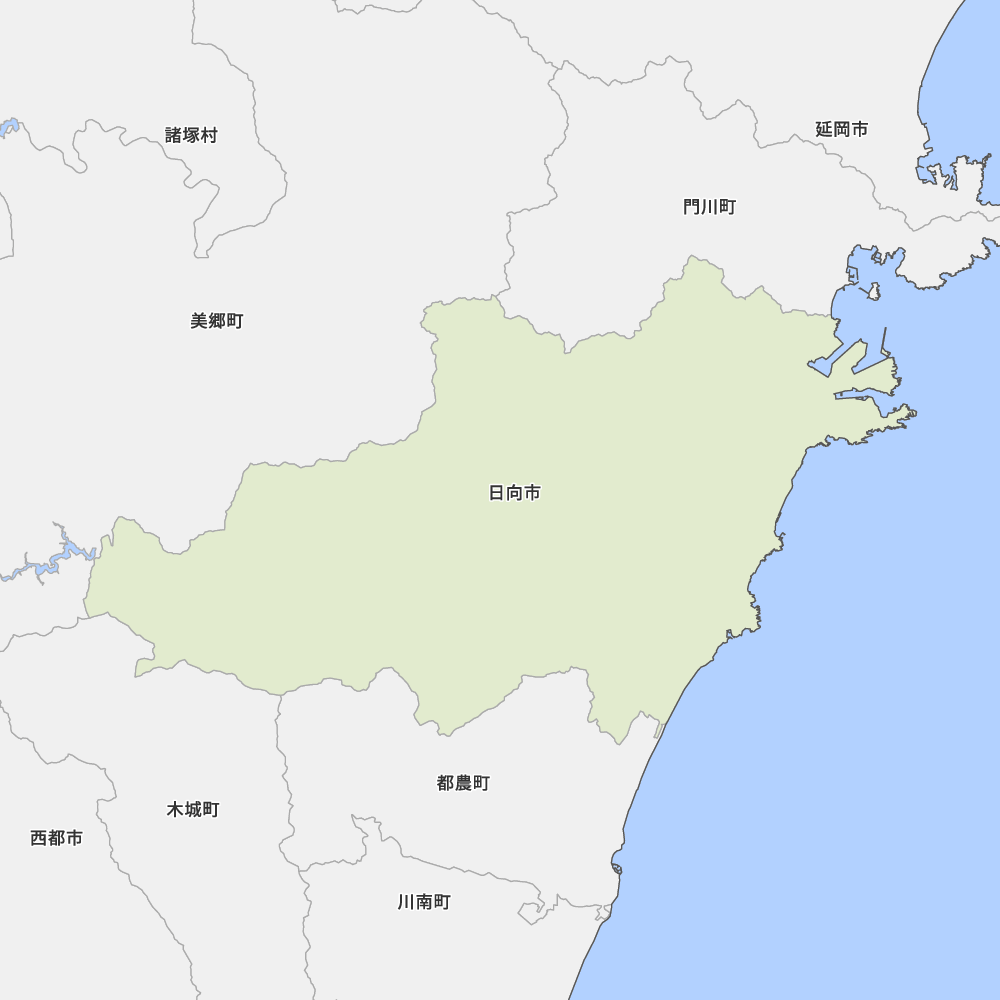 宮崎県日向市の地図 Map It マップ イット