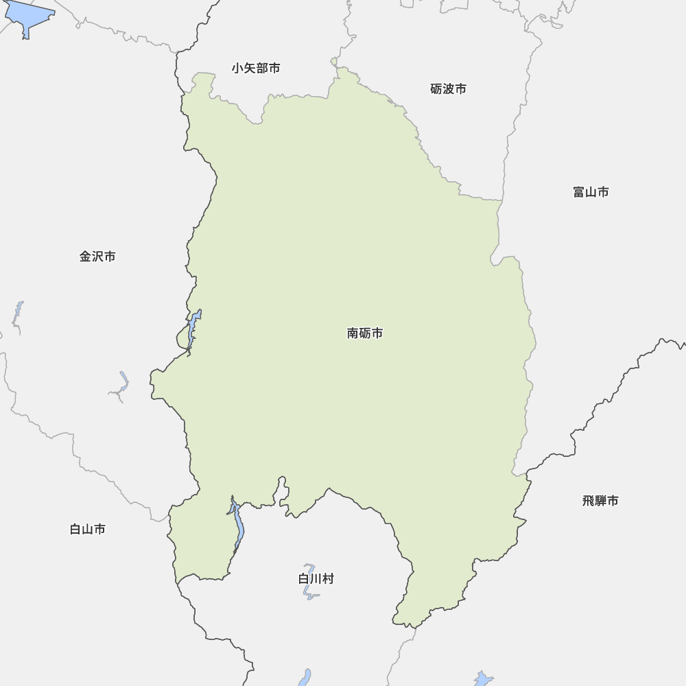 富山県南砺市の地図 Map It マップ イット