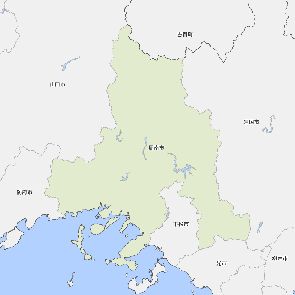 山口県周南市の地図 Map It マップ イット