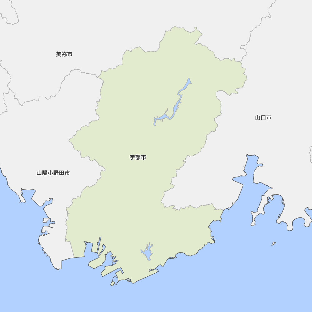 山口県宇部市の地図 Map It マップ イット