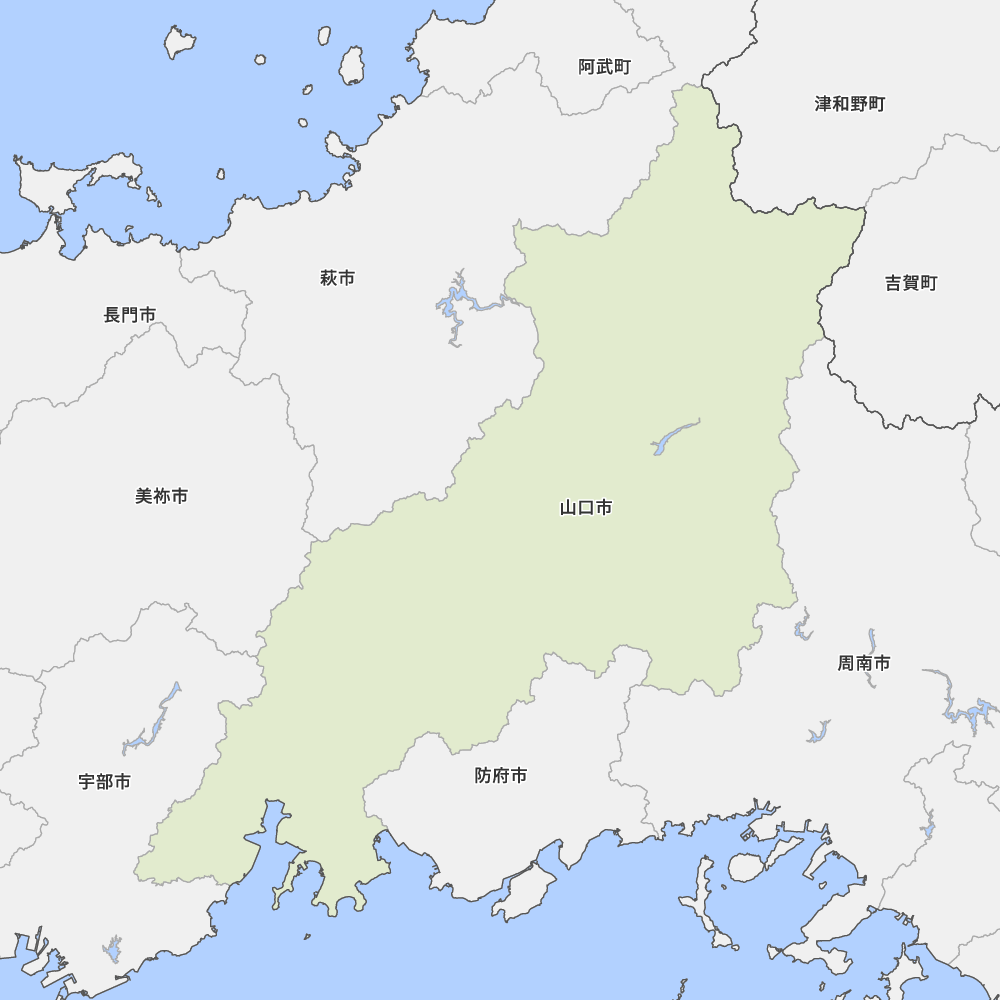 山口県山口市の地図 Map It マップ イット