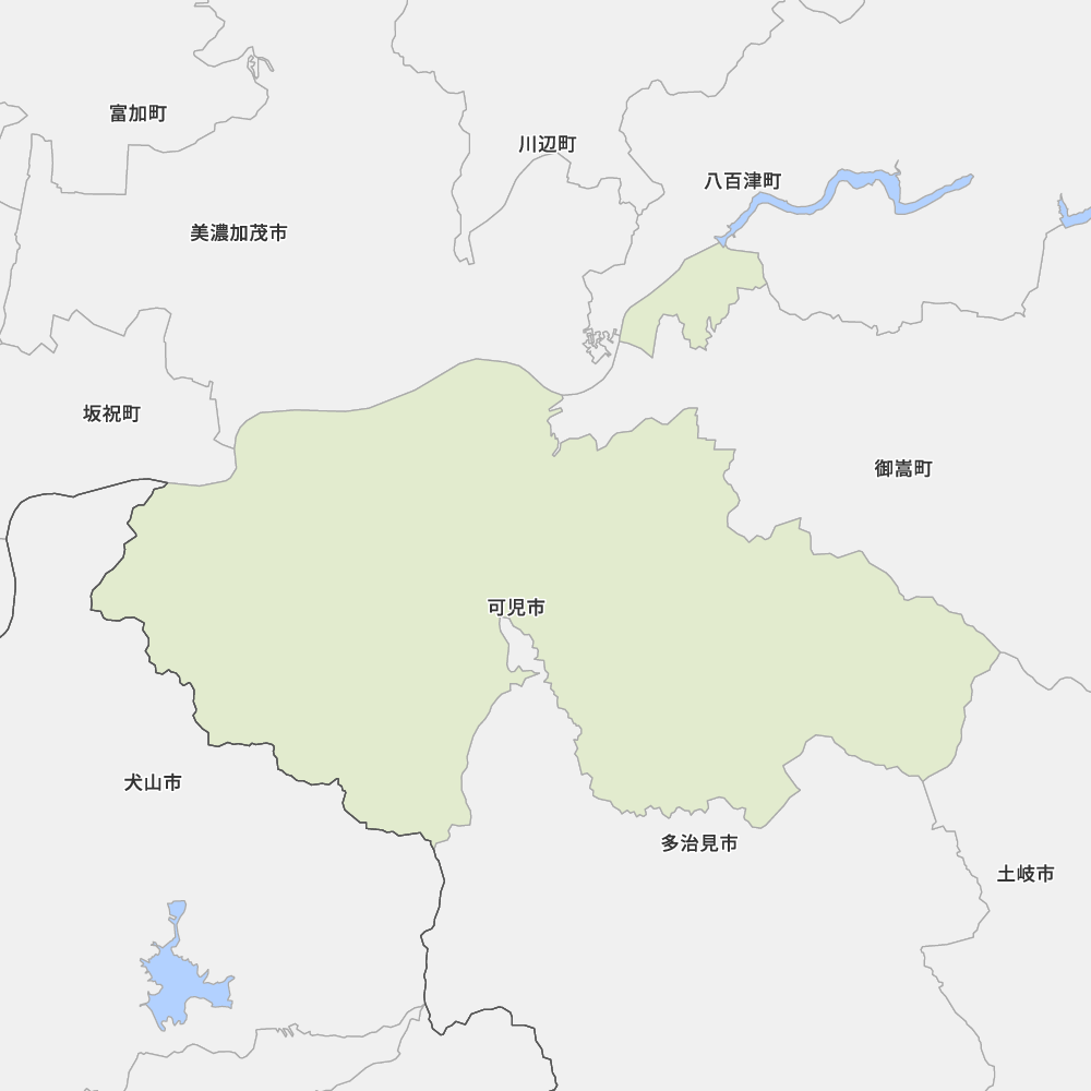 岐阜県可児市の地図 Map It マップ イット