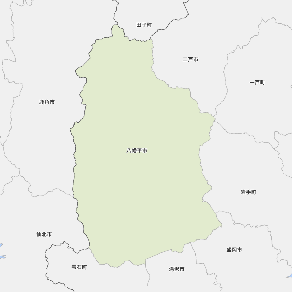 岩手県八幡平市の地図 Map It マップ イット