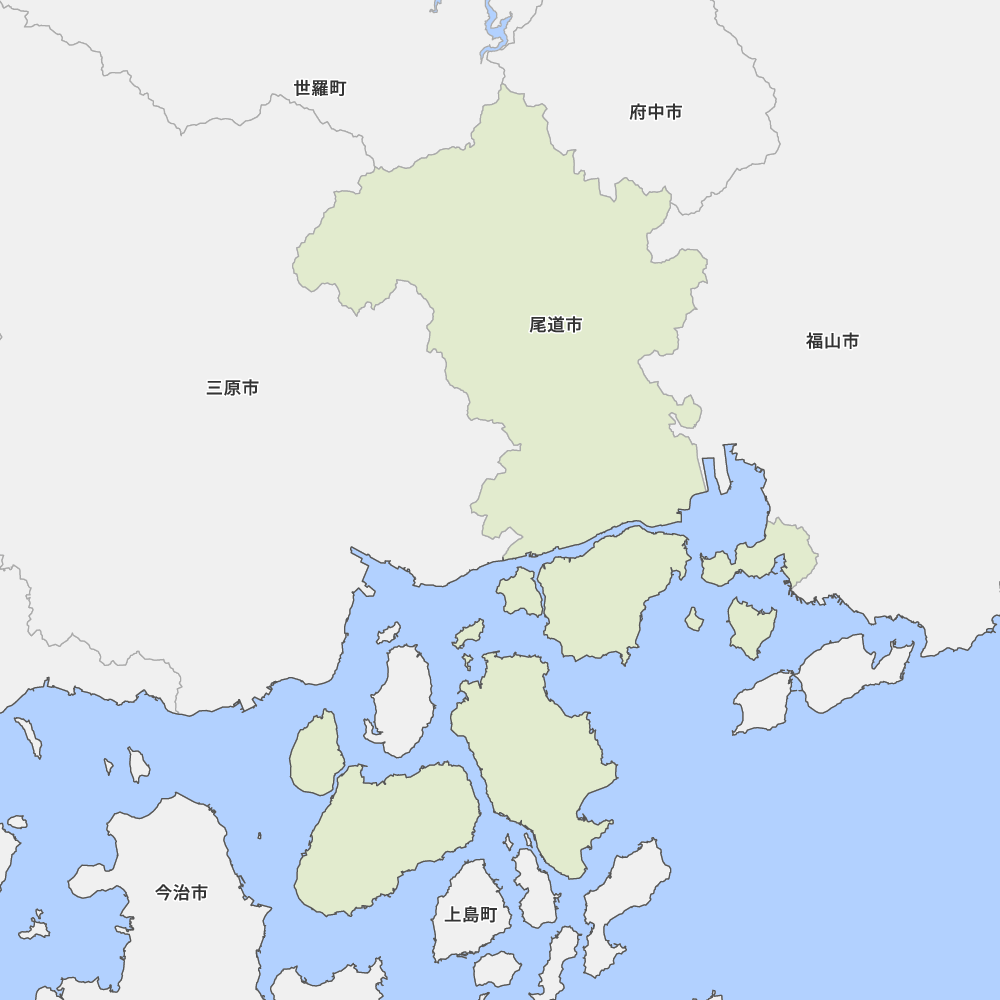 広島県尾道市の地図 Map It マップ イット